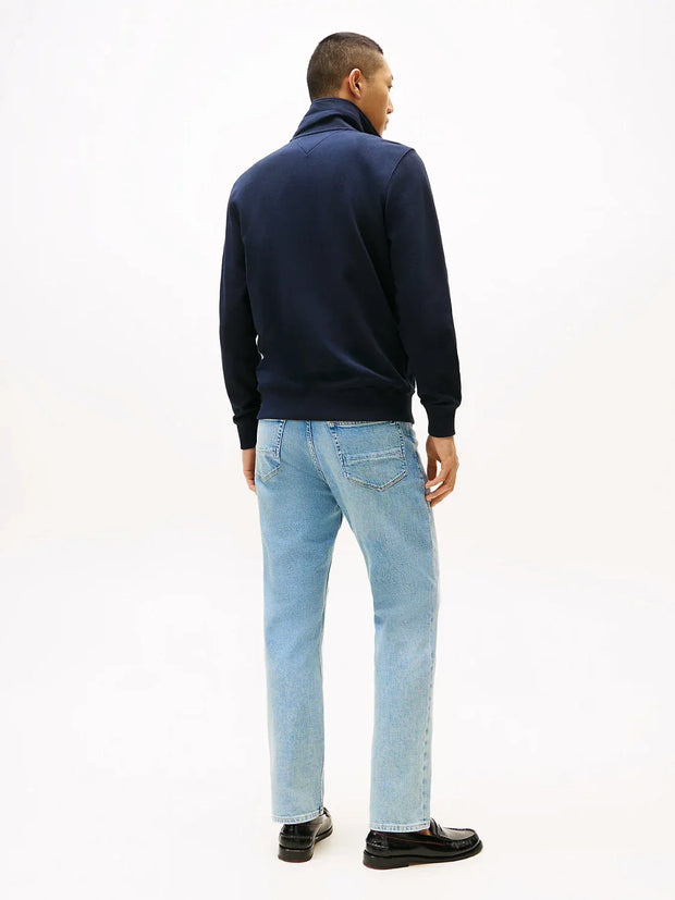 Sweat zippé Tommy Hilfiger marine