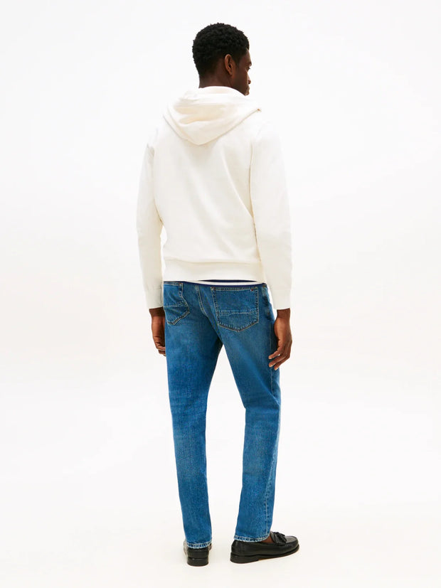 Sweat zippé à capuche Tommy Hilfiger beige