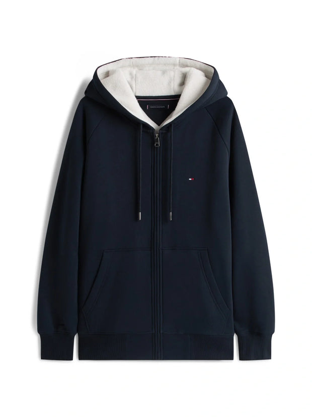 Sweat zippé Tommy Hilfiger marine