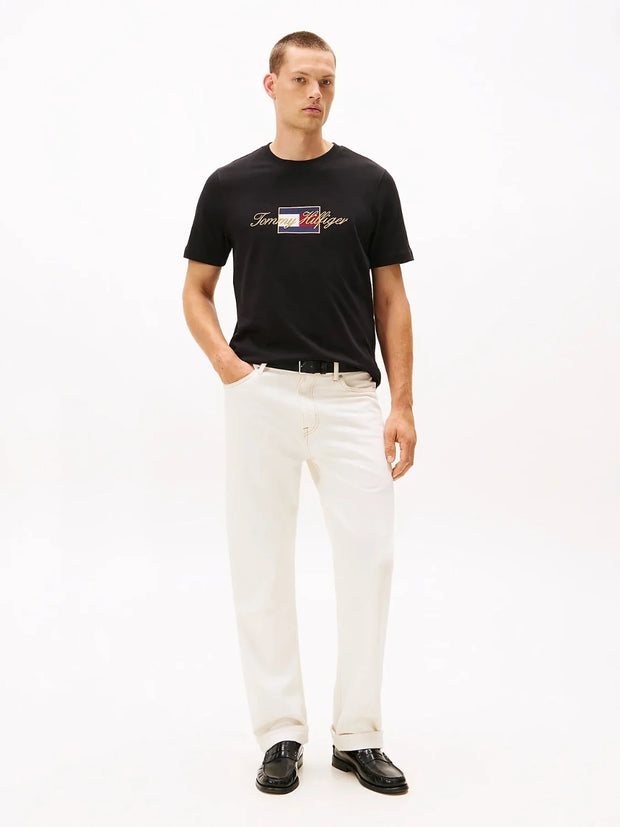 T-Shirt Tommy Hilfiger noir
