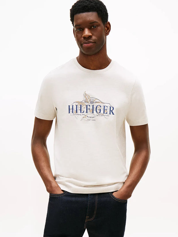 T-Shirt Tommy Hilfiger beige