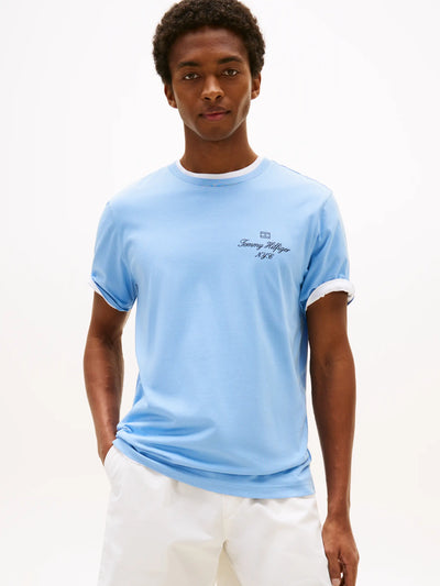 T-Shirt Tommy Hilfiger bleu