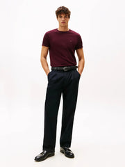 T-Shirt Tommy Hilfiger bordeaux