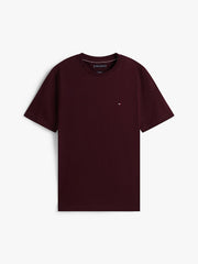 T-Shirt Tommy Hilfiger bordeaux