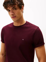 T-Shirt Tommy Hilfiger bordeaux