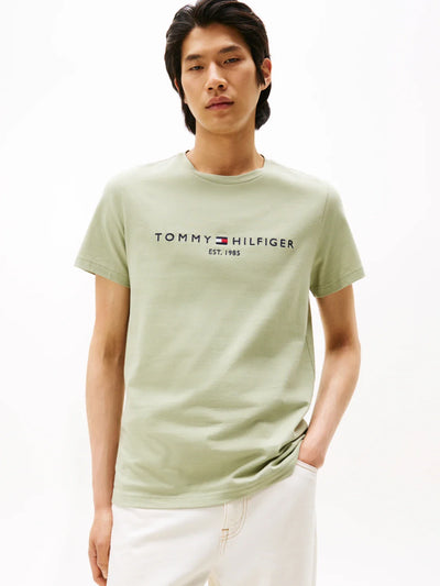 T-Shirt Tommy Hilfiger vert