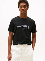T-Shirt Tommy Hilfiger noir en coton