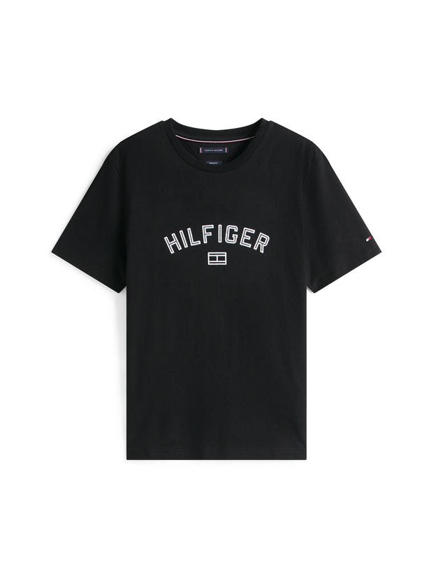 T-Shirt Tommy Hilfiger noir en coton