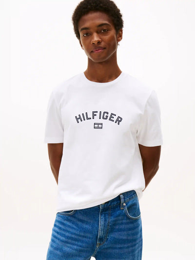 T-Shirt Tommy Hilfiger blanc en coton