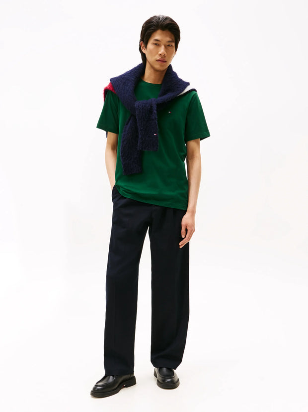 T-Shirt Tommy Hilfiger vert