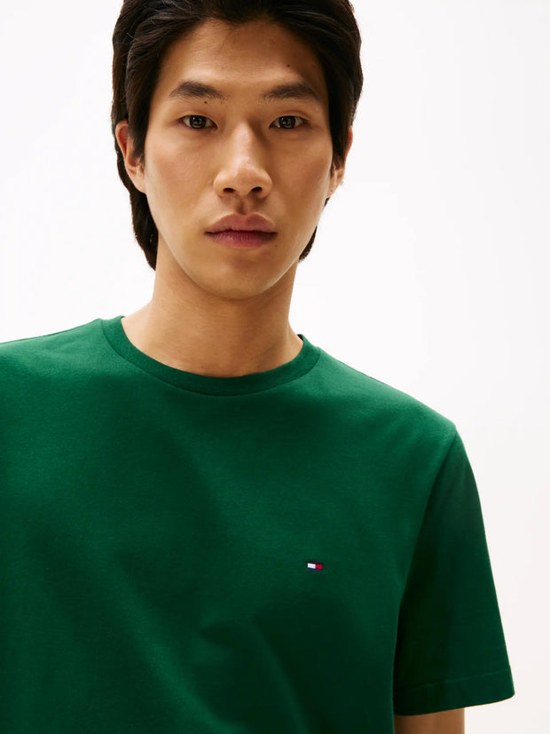 T-Shirt Tommy Hilfiger vert