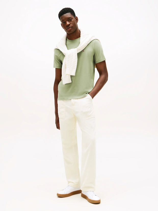 T-Shirt Tommy Hilfiger vert