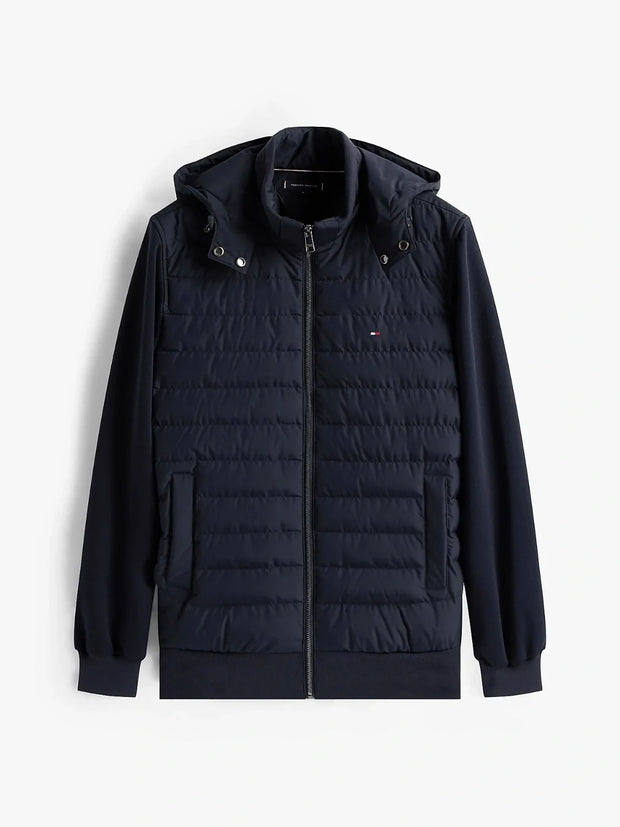 Veste bi matière Tommy Hilfiger marine
