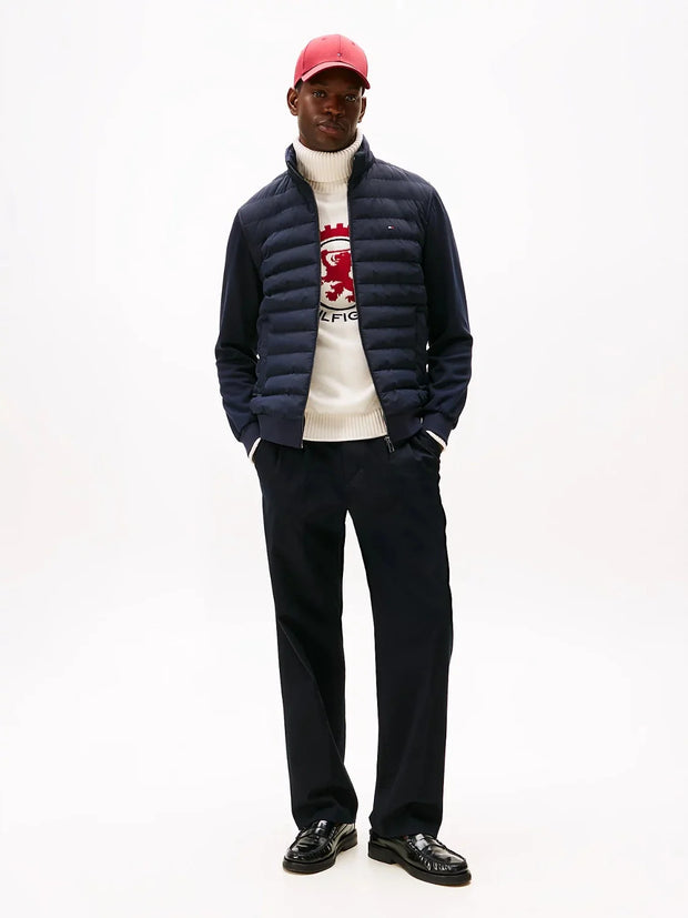 Veste bi matière Tommy Hilfiger marine