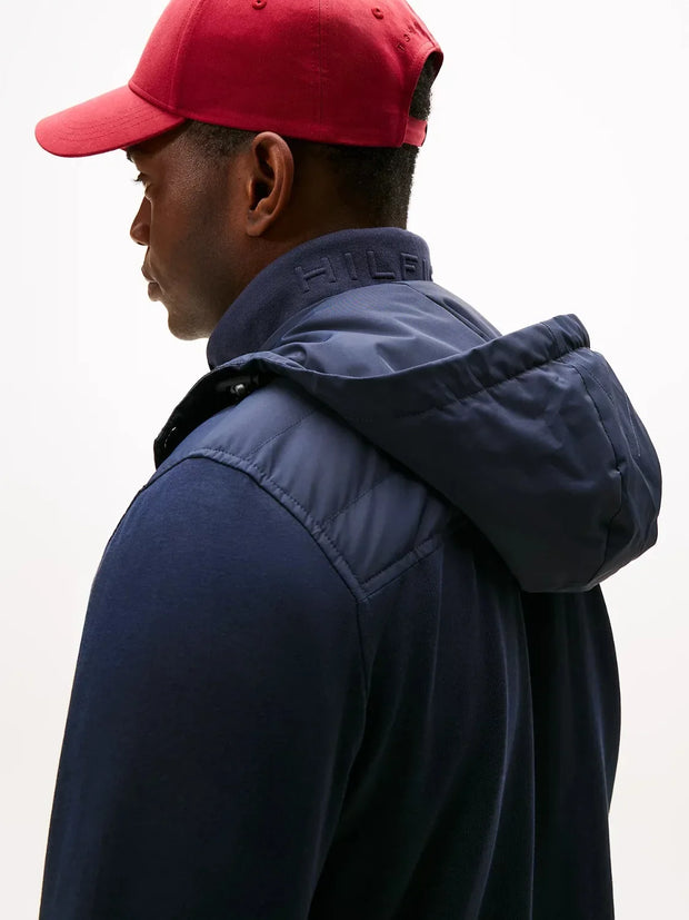Veste bi matière Tommy Hilfiger marine