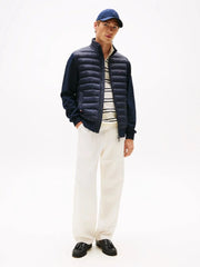 Veste bi matière Tommy Hilfiger marine