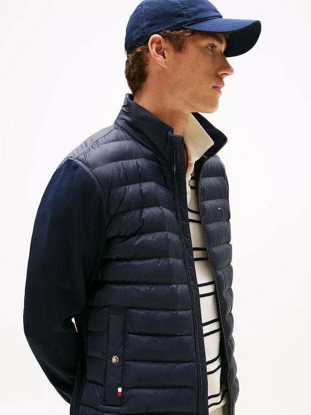 Veste bi matière Tommy Hilfiger marine