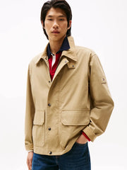 Veste Tommy Hilfiger déperlante marron